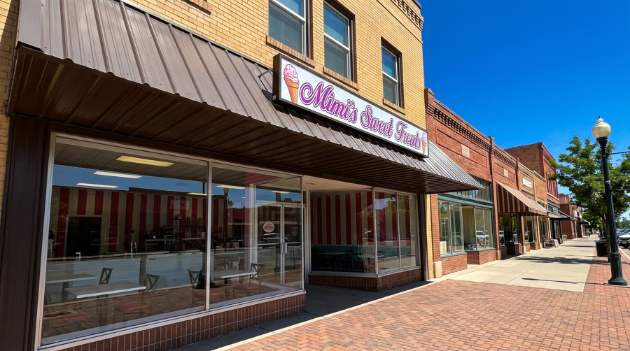 Storefront exterior reference